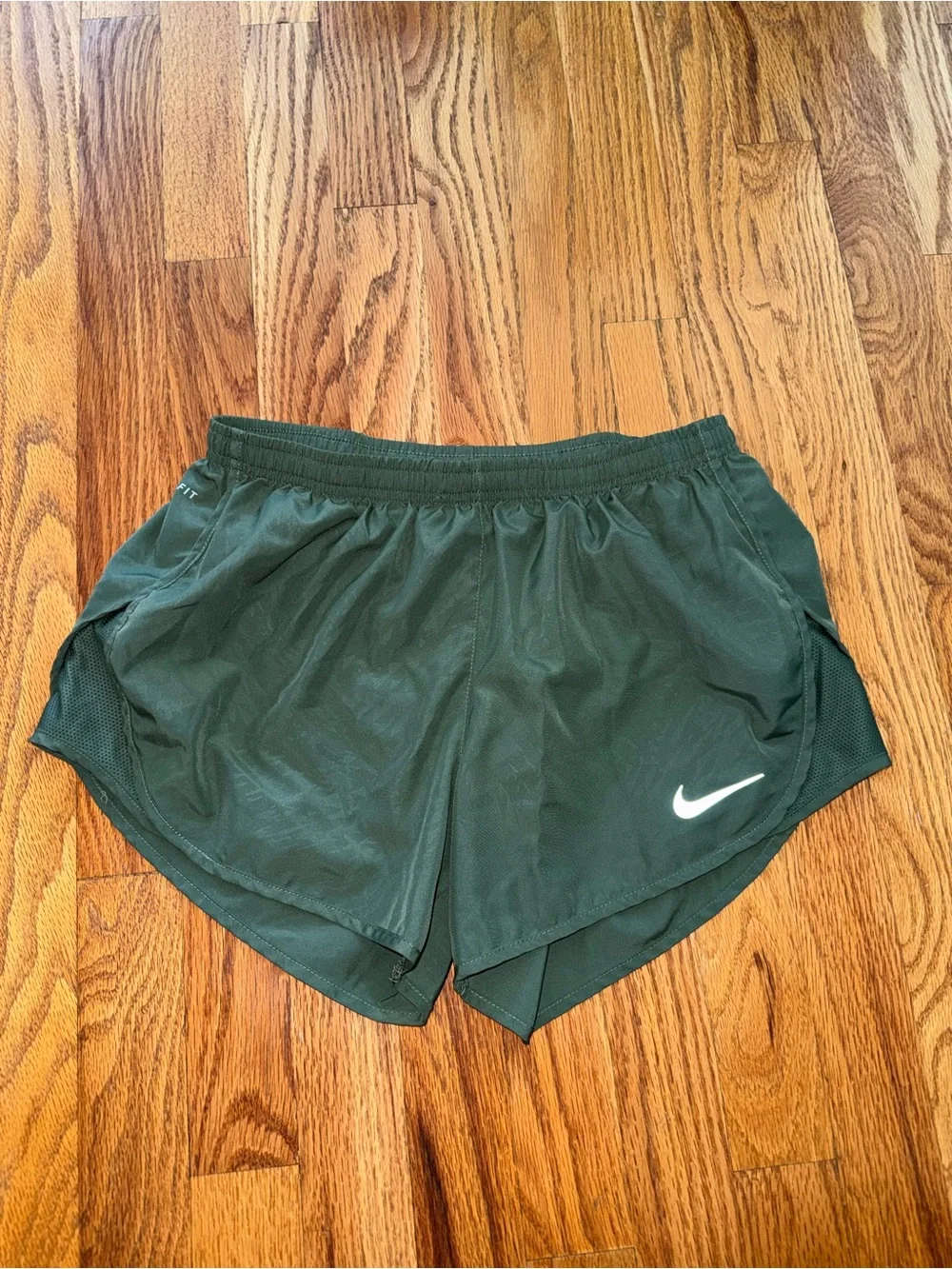 Nike Women’s Forest Green Athletic Running Shorts